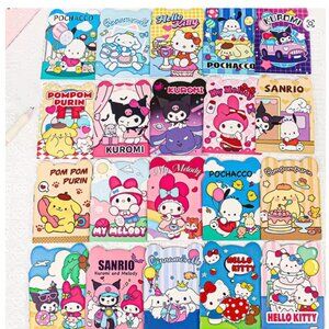 20-Pack Sanrio Mini Notebooks – Hello Kitty, Kuromi, My Melody & More